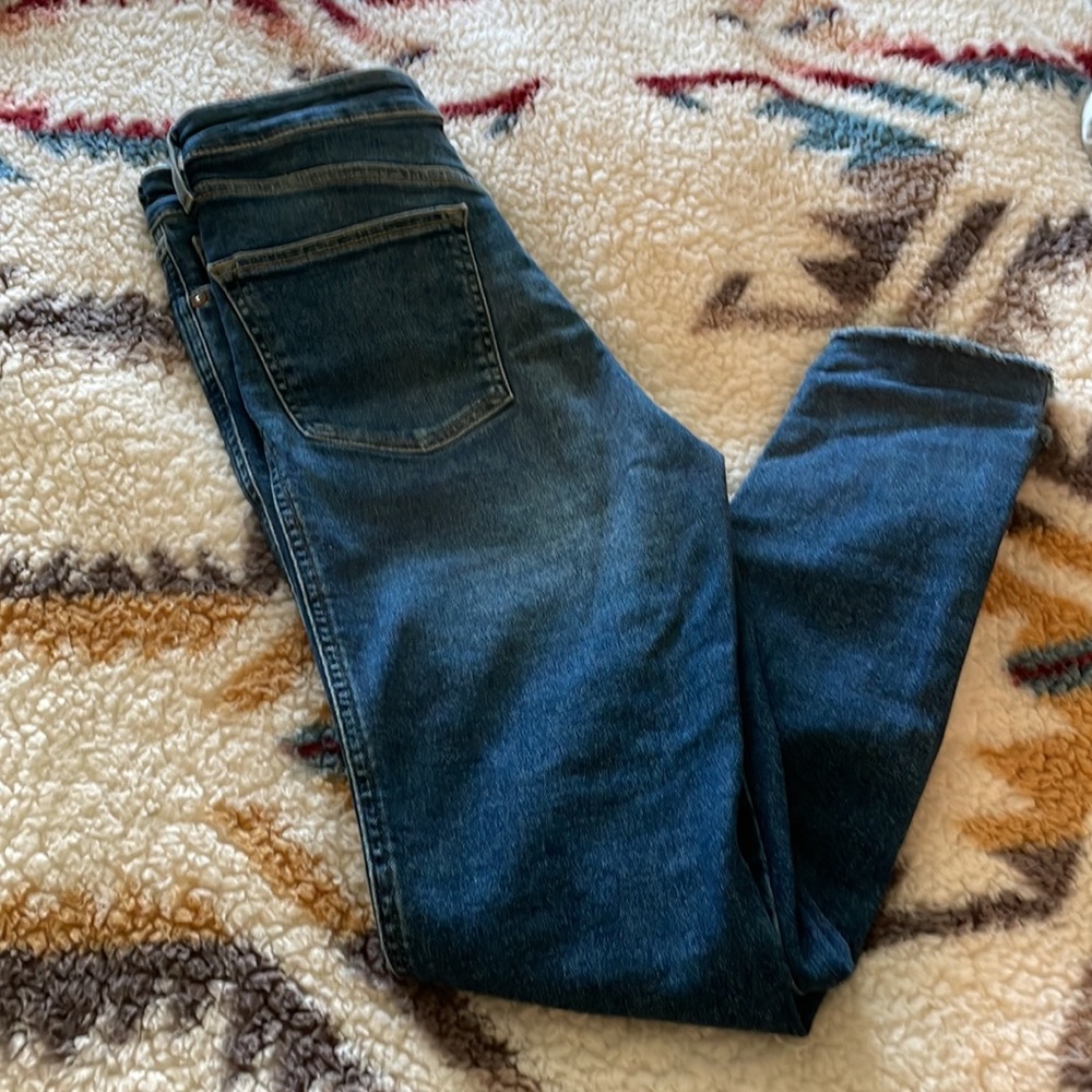 Free People Mid Rise Skinny Jean - Picture 2 of 2